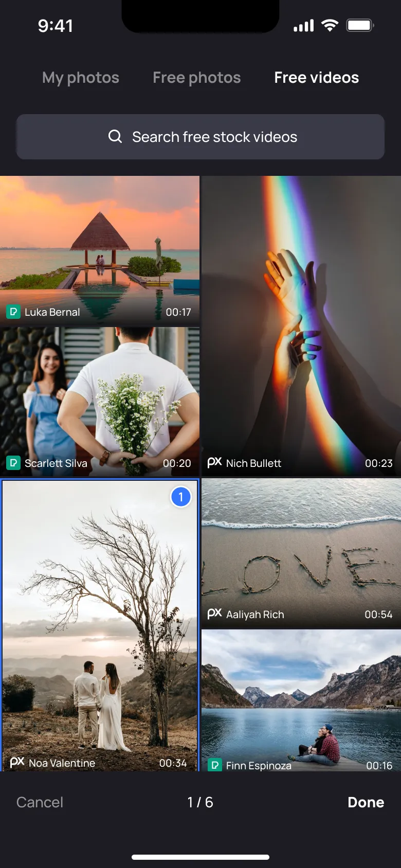 Animi template library